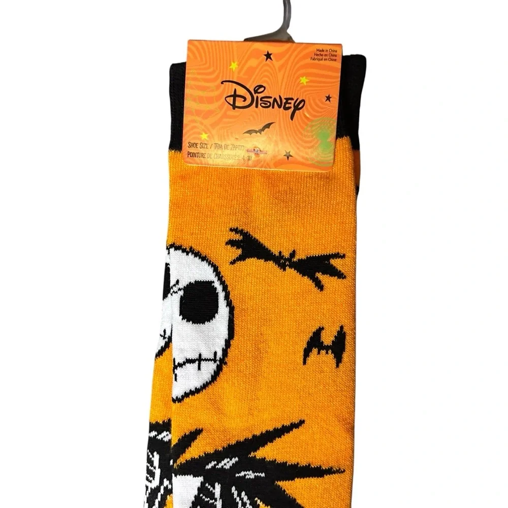 Disney The Nightmare Before Christmas Knee-High Socks Halloween OSFA NWT!